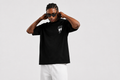 First Contact Oversized T-Shirt Black